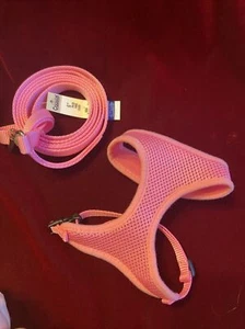 NEU Hunde XX kleines rosa Geschirr und 6’ Hund rosa Leine - Bild 1 von 11