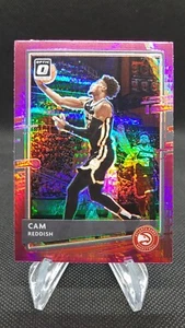 2020-21 Donruss Optic Cam Reddish Pink Hyper Prizm Atlanta Hawks #120 - Picture 1 of 2