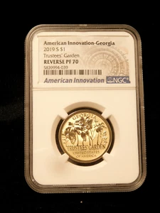 2019 S American Innovation Dollar Trustees' Garden - NGC Reverse PF70 - Picture 1 of 4