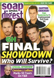 SOAP OPERA DIGEST Nov. 29 2021 General Hospital Steve Burton Ingo Rademacher - Picture 1 of 4