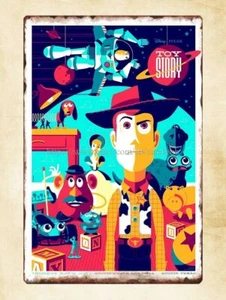 garden wall plaques toy story whalen poster variant metal tin sign - Picture 1 of 4