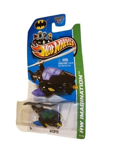 Hot Wheels HW Imagination 2013 Batcopter 64/250 blau schwarz 2012 L2593 neu Vintage 3+ - Bild 1 von 13