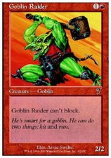 Goblin Raider X4 (7th Edition) MTG (NM) *CCGHouse* Magic