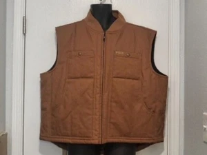 Skoops NYC Traditional Duck Sleeveless Vest Men Sz 3XL Brown Outdoor Hunting - Picture 1 of 9
