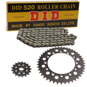 Kit Chaîne Honda VTR 250 09-11 Chaîne DID 520 L104 Ouvrir 14/41 - Bild 1 von 4