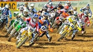 MOTOCROSS SPORT MOTORBIKE CANVAS PICTURE POSTER PRINT WALL ART UNFRAMED #480 - Picture 1 of 2
