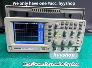1PCS GWINSTEK GDS-1052U oscilloscope, dual channel 50MHz /hyy/ - Picture 1 of 9