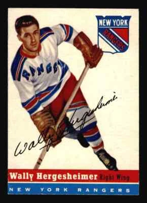 1954 Topps #22 Wally Hergesheimer - NM - Image 1 of 2