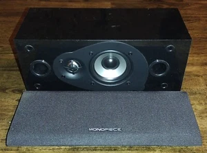 Monoprice PID-9774 Premium Home Theater Center Channel Bookcase Speaker - Foto 1 di 13
