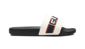 Gucci White Slide Sandals for Men for 