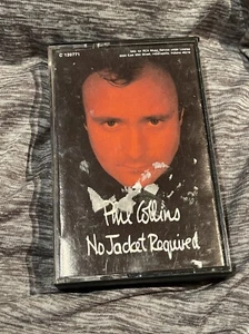 Phil Collins, No Jacket Required (Audio Cassette Tape, 1985) - Picture 1 of 6