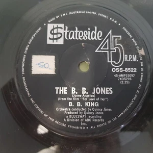 B. B. King - The B. B. Jones b/w You Put in on Me Rare 1968 Oz 7" - Picture 1 of 2