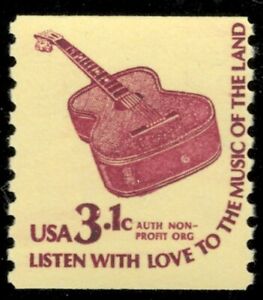 US. 1613. 3.1c. Six-string Guitar. MNH. 1979