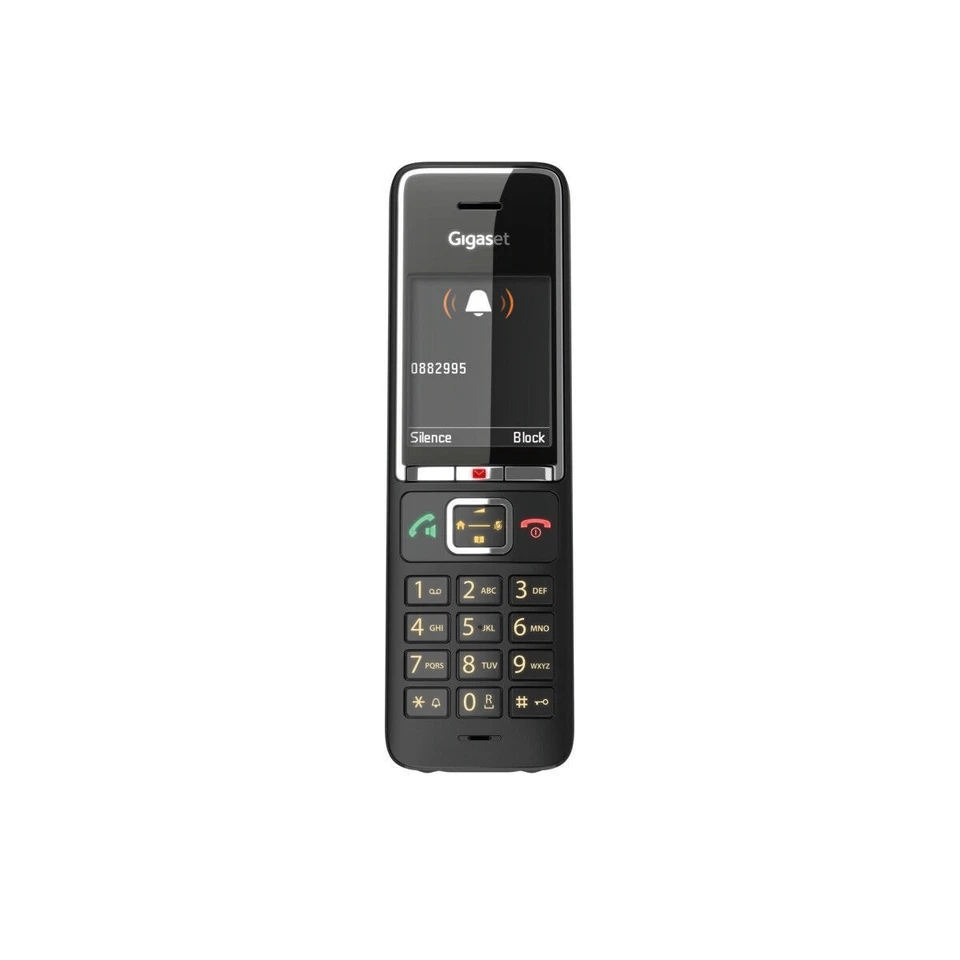 Gigaset Comfort 550HX Schnurloses Telefon - Schwarz/Chrom