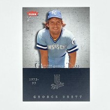 2004 Fleer Greats of the Game Glory of Their Time George Brett /1980 #3GOT