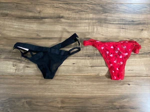 Neu mit Etikett Victoria Secret sehr sexy Damen-Tangas Größe Small + rosa Tanga - Bild 1 von 11