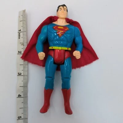 Figura de acción Superman 1989 vintage con capa DC Super Heroes 4 1/2" de alto Foto 1 de 4