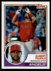 2018 Topps Update Silver Pack Chrome Albert Pujols Los Angeles Angels #143 - Bild 1 von 1