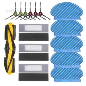 Filters Side Brushes Mop Cloths Accessories Kit For Ecovacs Deebot Ozmo 950 920 - Picture 1 of 6