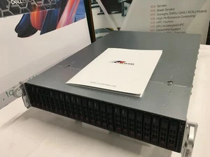 Supermicro CSE-216 Storage 24 x 200GB SEAGATE ST200FP0021 SSD 4.8TB Proxmox - Picture 1 of 10