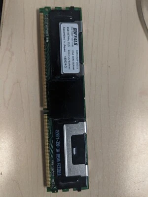 Buffalo PC2-5300F-555-12-B1 2Rx8 DDR2 SDRAM ECC Fully-Buffered d2f667cw - Image 1 of 2