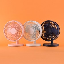 Aufladbar USB Klein Ventilator, Desk Fan für Büro und Zuhause