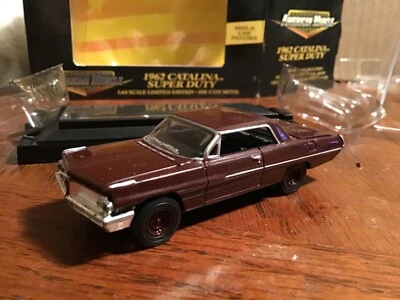 Ertl American Muscle 62 Catalina Super Duty PONTIAC Brown  Muscle Car 1:64 box - Image 1 of 4