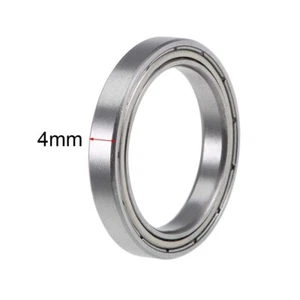 2 x Deep Groove Ball Bearings 20x27x4mm Double Shielded Chrome Steel 67042Z - Picture 1 of 2