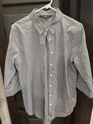 Sharagano Mujer Botones Manga Corta Talla Grande Foto 1 de 2