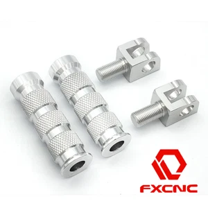 Rear Back Foot Pegs Rest Pedals For DL650 - V-Strom 04-12 DL1000 -V-Strom 02-12 - Picture 1 of 9