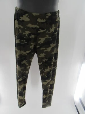Legging feminina plus size todos os dias verde oliva preta camuflagem exército 3X: nova em folha!! - Imagem 1 de 4