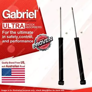 Pair Rear Gabriel Ultra Shock Absorbers for Ford Mustang All Models 1994-2004 - Picture 1 of 2