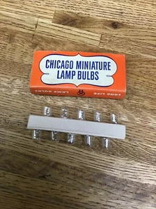 (10) Replacement Lamps, Bulbs For CHICAGO MINIATURE / CML CM1810 - Picture 1 of 2