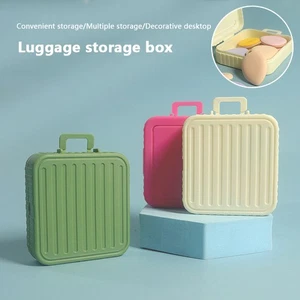 Makeup Sponge Puff Empty Holder Cosmetic Square Box Travel Protable Case Contain - Picture 1 of 12