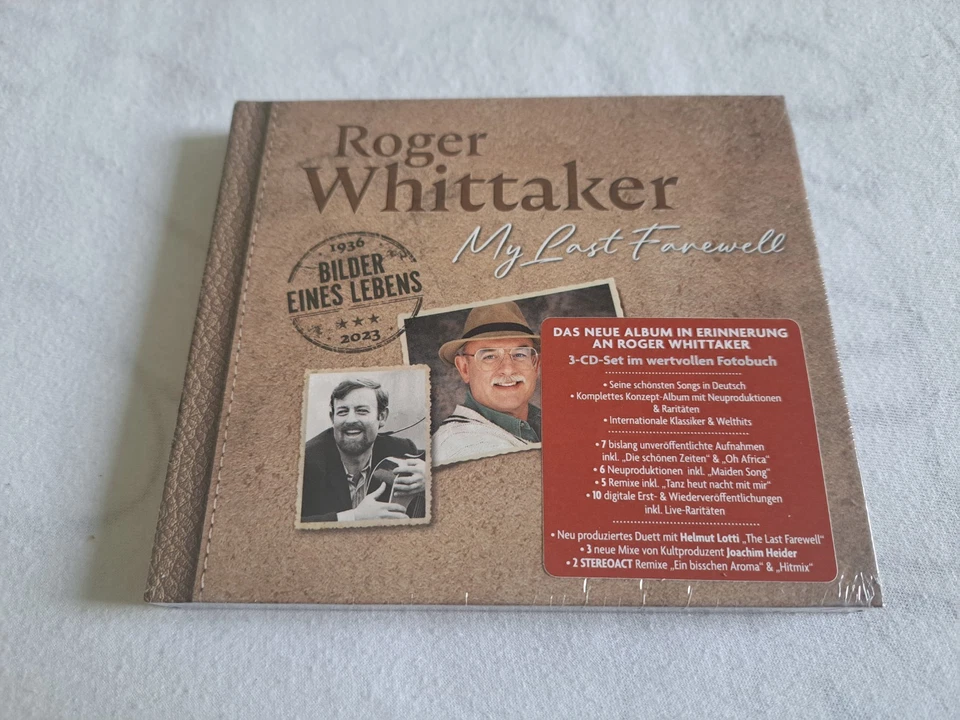 Roger Whittaker - My Last Farewell - Bilder eines Lebens (3 CDs) NEU - Bild 1 von 1