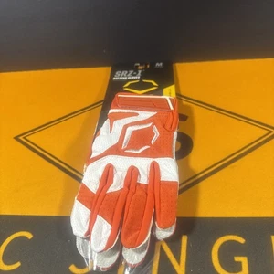 Guantes de bateo de béisbol Evoshield SRZ-1 juveniles - naranja y blanco juveniles M - Imagen 1 de 6