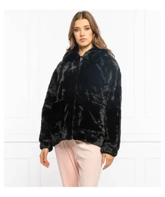 Chaqueta de piel sintética UGG Kianna negra talla XS / NUEVA CON ETIQUETAS Foto 1 de 4