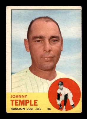 1963 Topps #576 Johnny Temple   VGEX X3149649 - Image 1 of 2