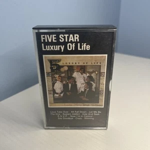 Five Star - Luxury Of Life Audio Cassette Tape Album VG+ - Picture 1 of 3