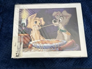 Vintage Walt Disney Lady And The Tramp 2 Picture Art Print 6.5x9 - Picture 1 of 2