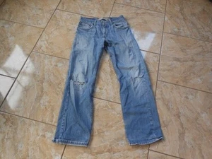 Levi's 559 Relaxed Straight Jeans W28 L30 Medium Blue With Defects #H9357 - Picture 1 of 1