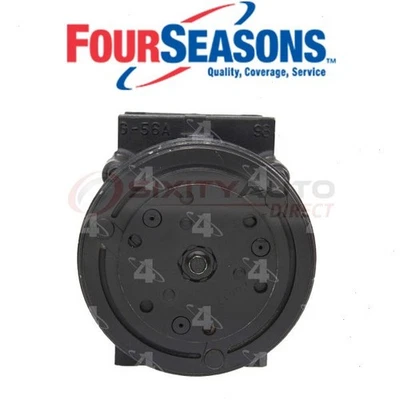 Reman Four Seasons AC Compressor for 1996-1997 Ford F-350 - Heating Air op Foto 1 de 4