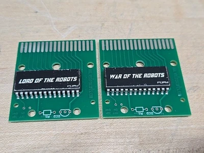 Vectrex Lot War & Lord Of The Robots Made by FURY Homebrew Game Arcade System - Image 1 of 2