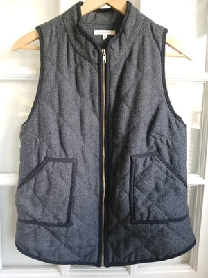 41 Hawthorne Chaleco Espiga Preppy Dark Academia M Cabina Tweed Look Foto 1 de 4