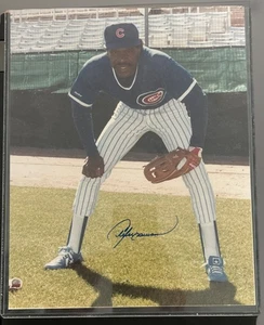 🧢⚾ ANDRE DAWSON "The Hawk" Chicago Cubs signiert 8x10 Foto HOF, MVP, 8x All-Star - Bild 1 von 1