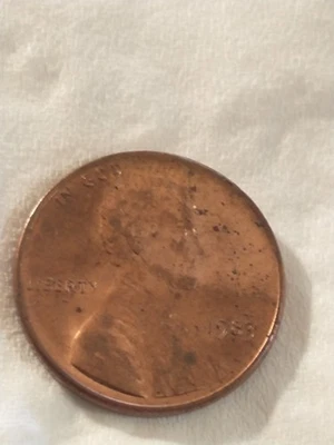 1983 Lincoln Memorial Penny Distorted Face Error - Image 1 of 4