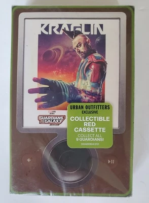 NEW Guardians Of The Galaxy Vol. 3: Awesome Mix Limited Red Cassette Kraglin Foto 1 de 2