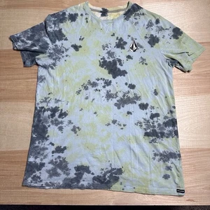 Volcom Stone Tie Dye T-Shirt Mens Medium Skateboarding Snowboarding Crewneck - Picture 1 of 6
