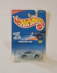 Hot Wheels Porsche 959 Blue 1995 RARE COLLECTIBLE VINTAGE VGC - Picture 1 of 2