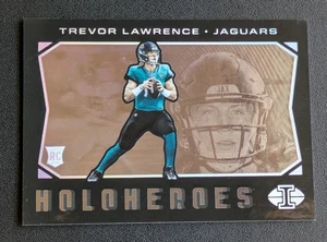 2021 Panini Illusions Trevor Lawrence #HHTL-8 Holo Heroes Rookie Card Jaguars  - Bild 1 von 2